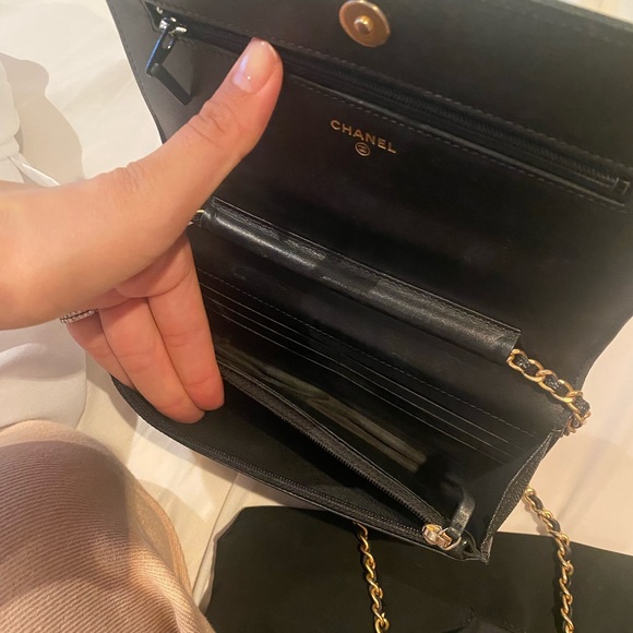 Chanel Boy wallet on chain WOC - Picture 7 of 14